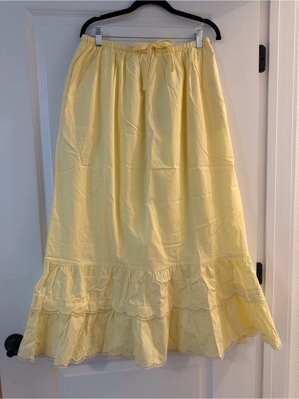 Yellow Tiered Skirt - Boutique